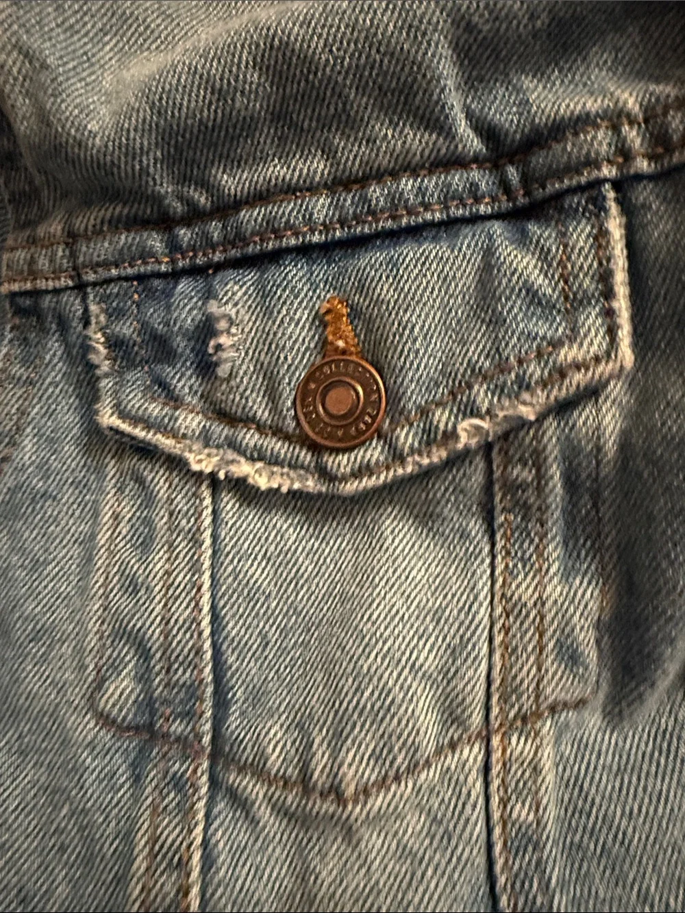 Zara basic denim
